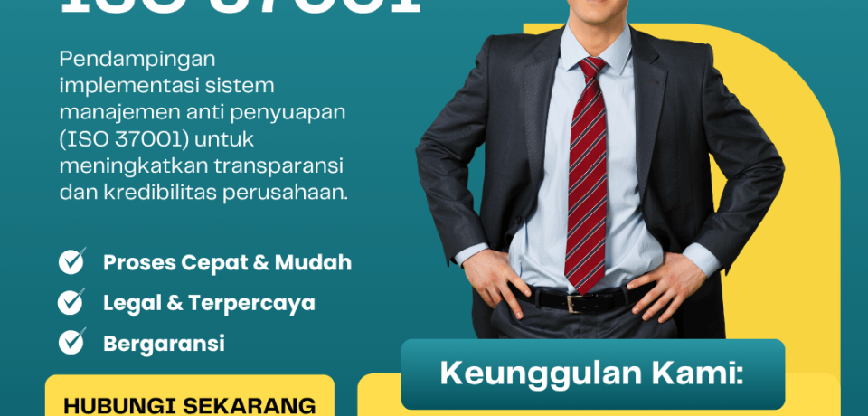 Promo Jasa Konsultan ISO 37001